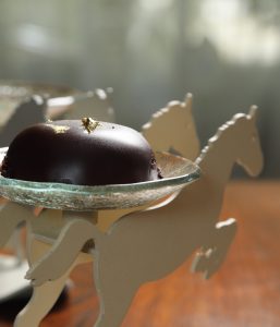 Petit fours stand in equestrial style
