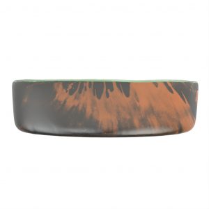 Black Pasta Bowl in Dark Gray - Restaurant Bowls - 3/4 View