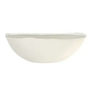 Deep Bowl in Birch White - Restaurant Bowls - 3/4 View