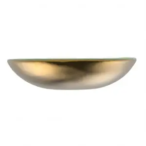 Deep Bowl in Pure Gold - Restaurant Bowls - 3/4 View