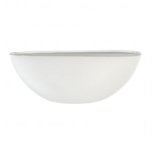 Deep Cereal Bowl in Milk White - Restaurant Bowls - 3/4 View