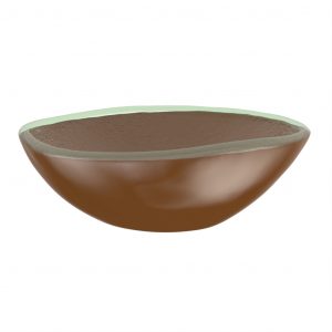 Deep Cereal Bowls - Restaurant Bowls | MyGlassStudio - Side View