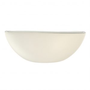 Deep Bowl in Birch White - Restaurant Bowls - 3/4 View
