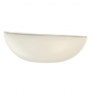 Deep Serving Bowls - Buffet Serveware | MyGlassStudio - 3/4 View