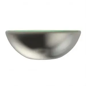 Elegant Ice Cream Bowl in Platinum Silver - Restaurant Bowls - 3/4 View