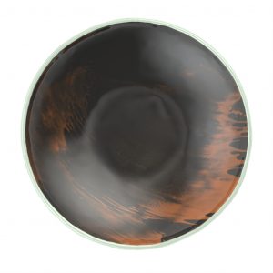Grey Pasta Bowl in Dark Gray - Restaurant Bowls - 3/4 View