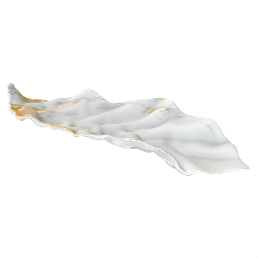 Designer Fruit Bowl in Milk White - Welcome Amenities - 3/4 View
