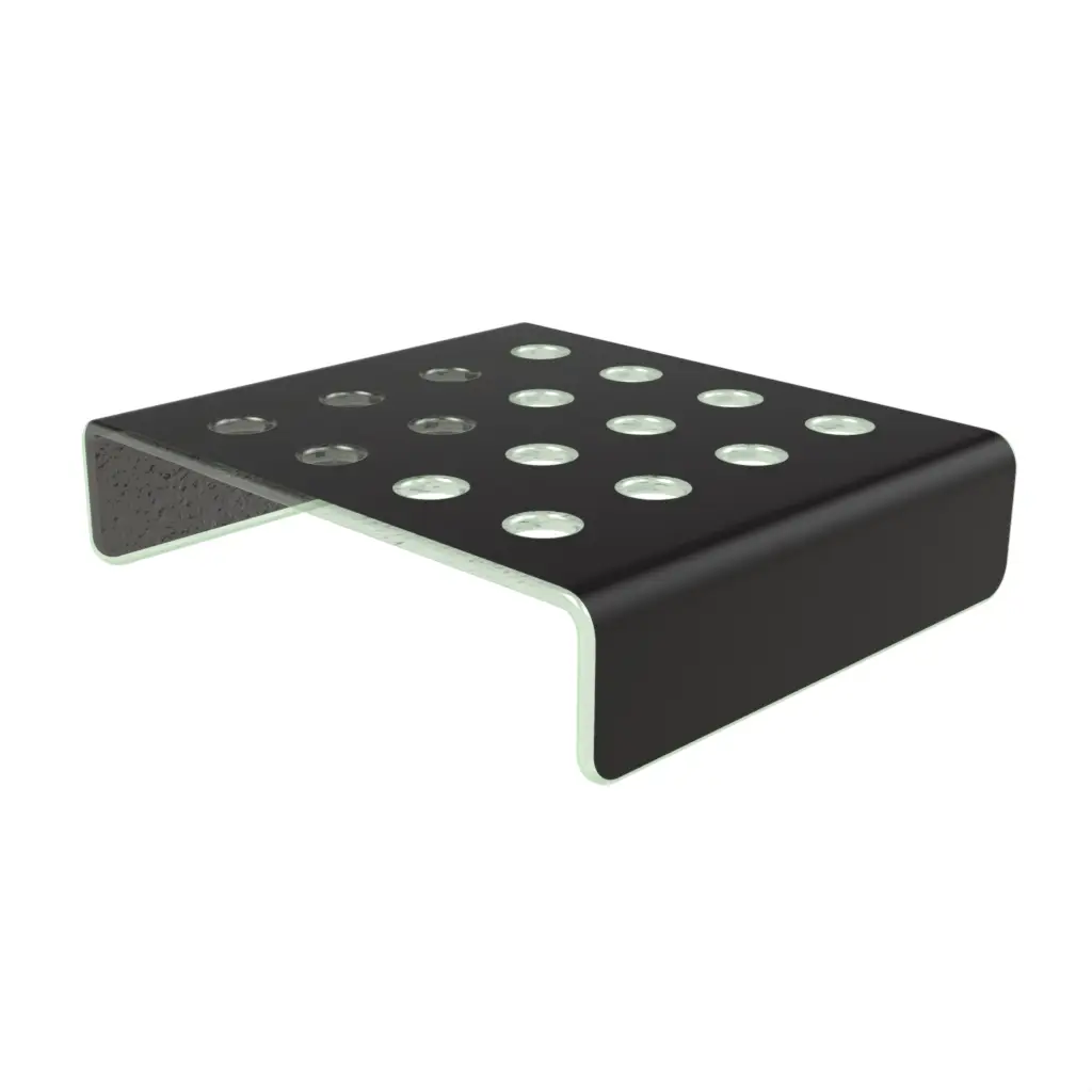 Food Cone Holder in Black - Specialty Serveware - 3/4 View