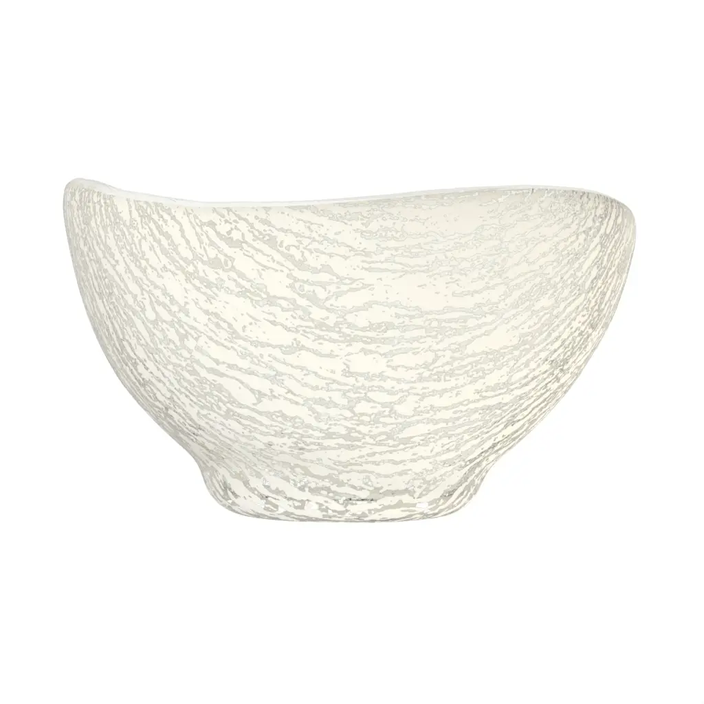 Japanese Rice Bowl in Birch White - Restaurant Bowls - 3/4 View