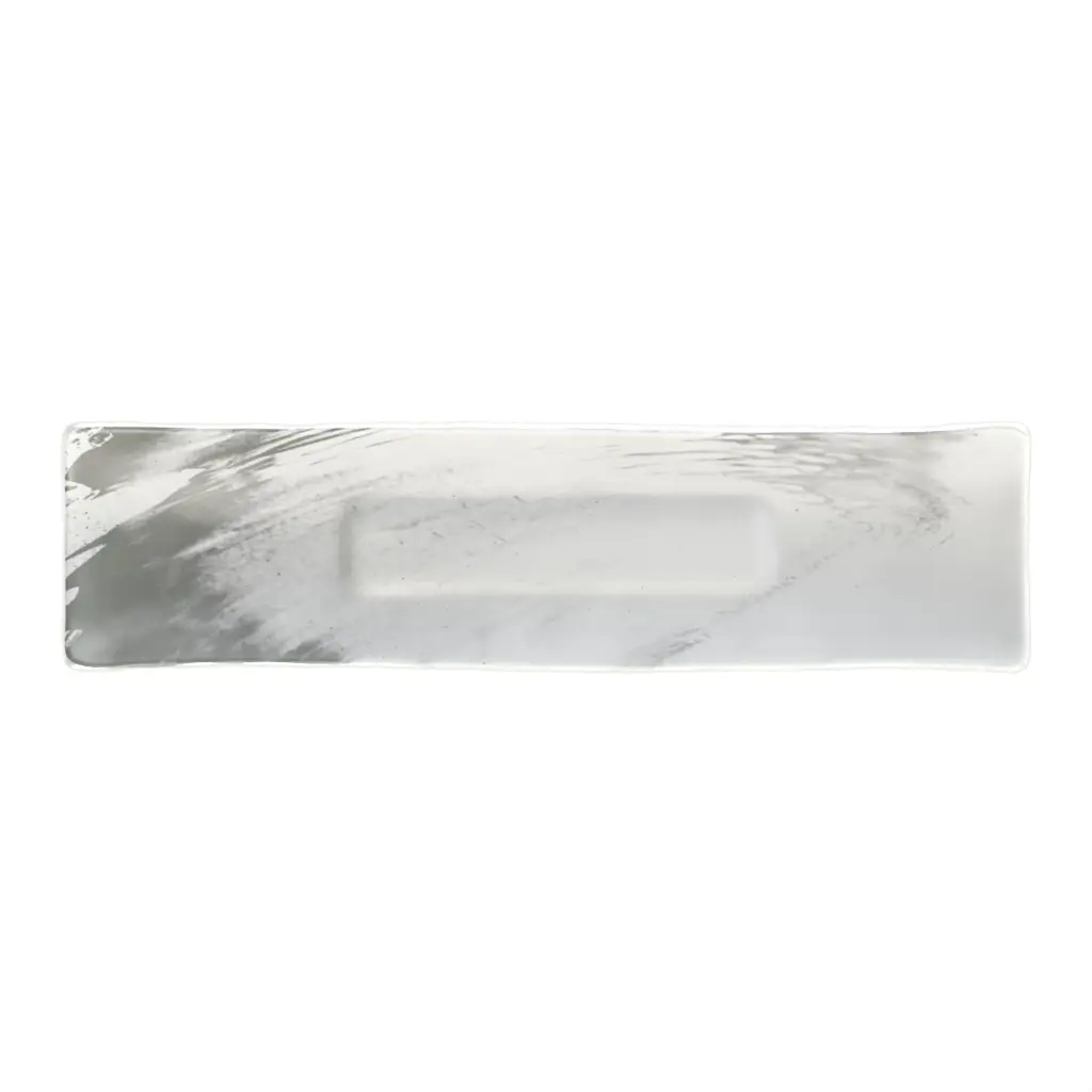 Appetizer Serving Platter in Milk White - Serving Dishes - 3/4 View