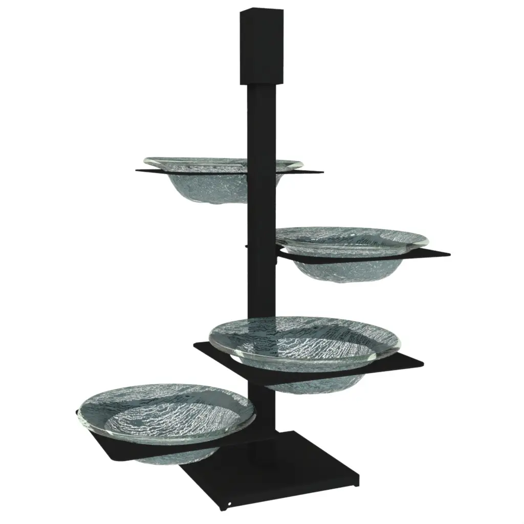 Appetizer Serving Set in Teal - Serving Dishes - 3/4 View