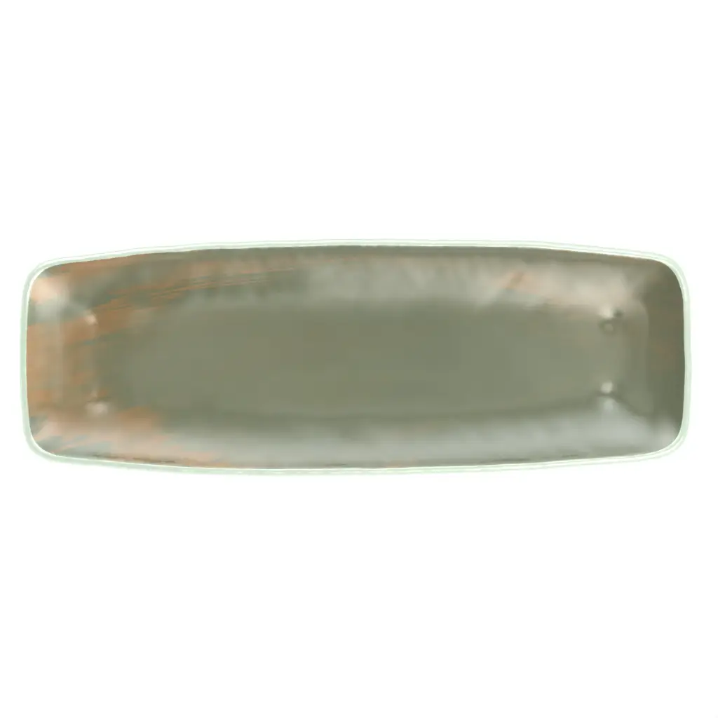 Appetizer Serving Tray in Mint Green - Serving Dishes - 3/4 View