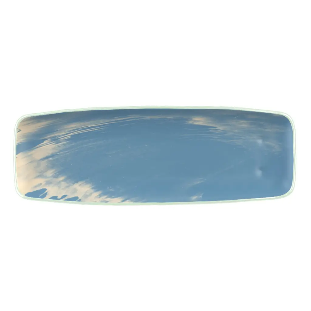 Appetizer Serving Tray in Niagara Blue - Serving Dishes - 3/4 View