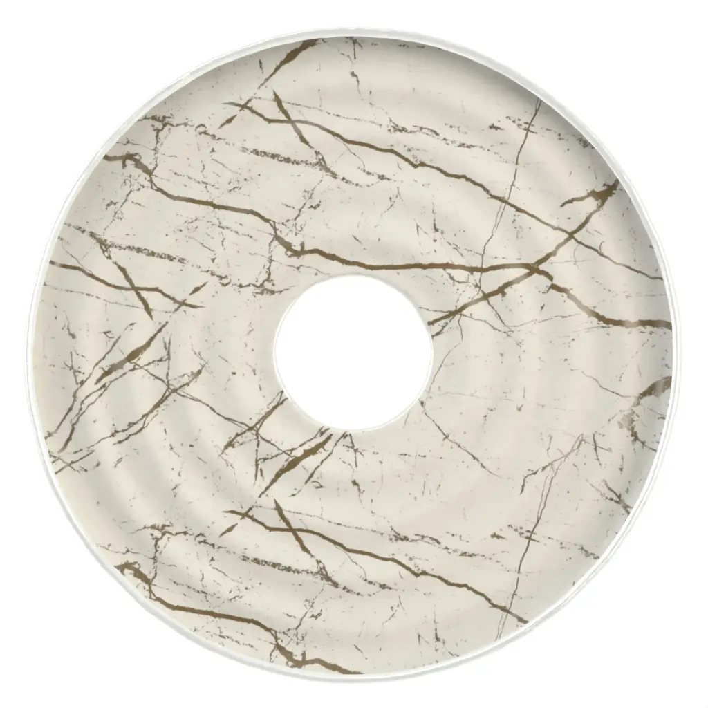 Appetizer Serving Tray in Birch White - Serving Dishes - 3/4 View