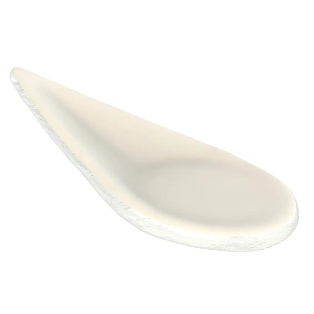 Appetizer Spoon in Birch White - Catering Serveware - 3/4 View