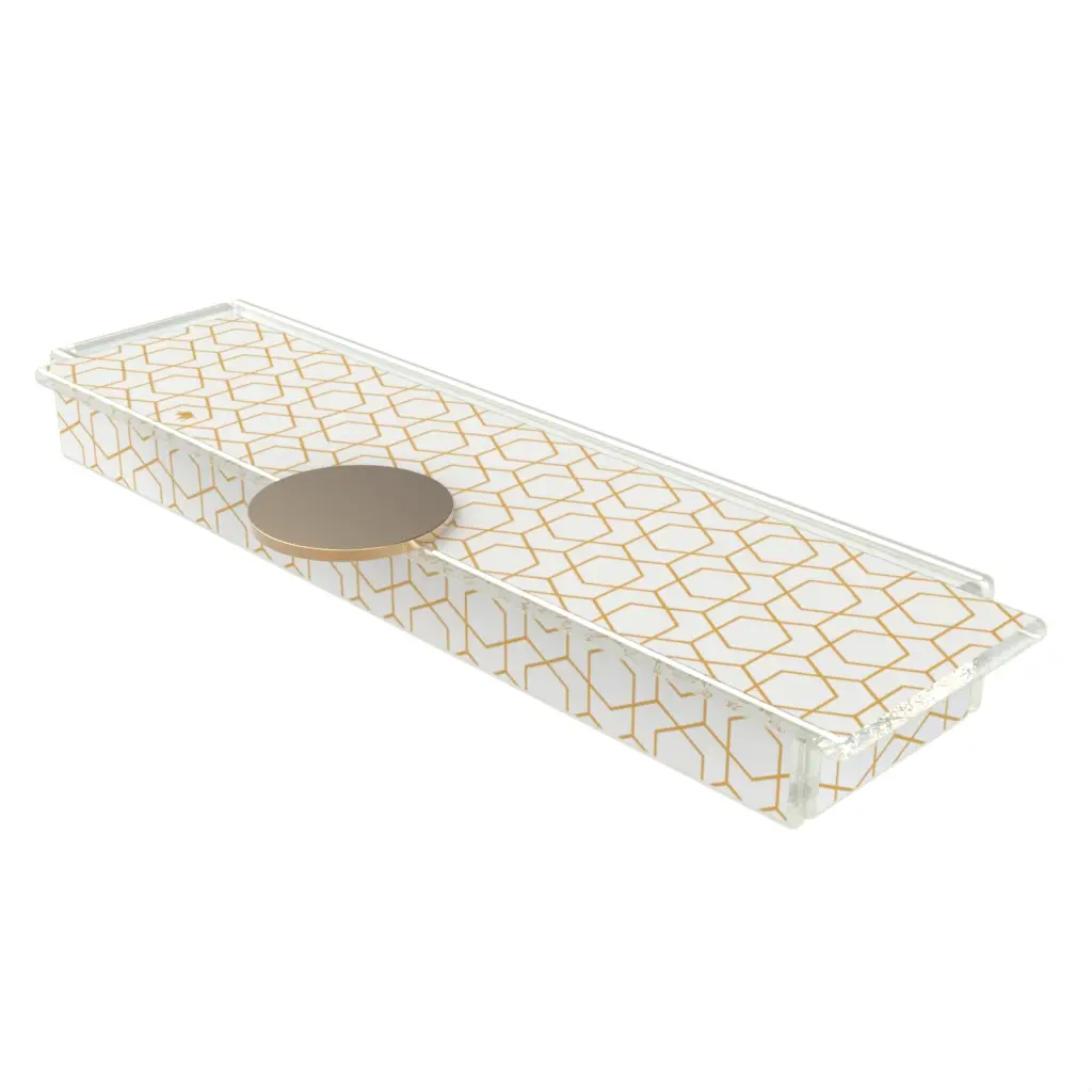 Bento Box Plate in Milk White - Specialty Serveware - 3/4 View