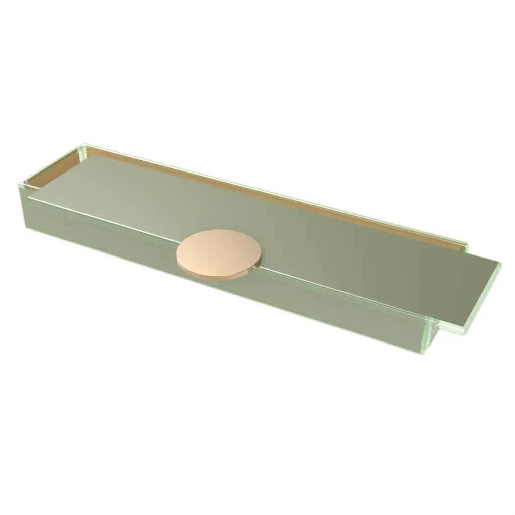 Bento Dinner Plate in Mint Green - Specialty Serveware - 3/4 View