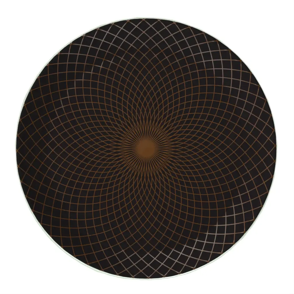 Black Dinner Plate in Black - Restaurant Plates - 3/4 View