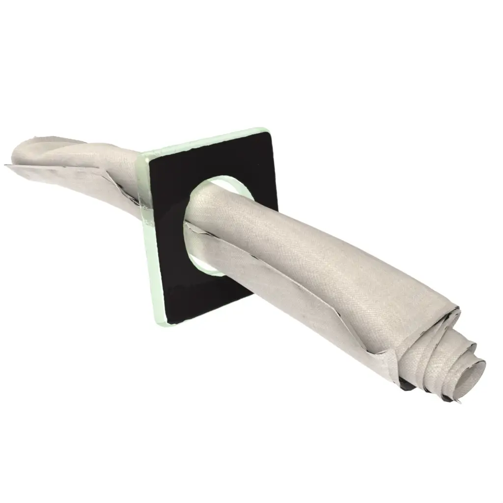 Black Napkin Ring in Black - Fine Dining Tableware - 3/4 View
