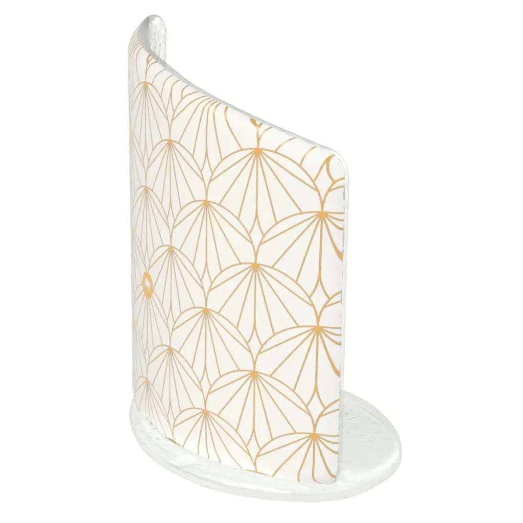 Bottle Coaster in Milk White - Bar Accessories - 3/4 View