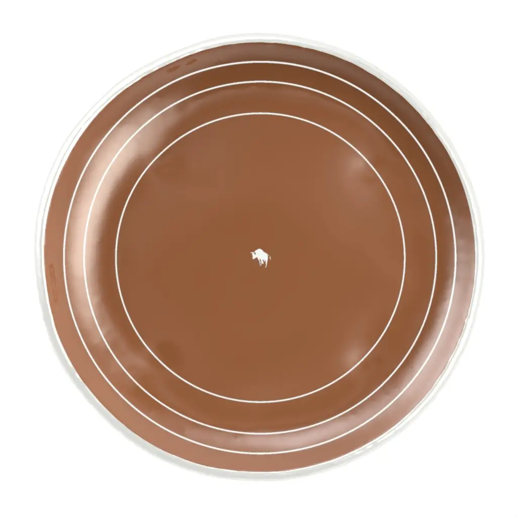 Bread And Butter Plate in Brown Copper - Bread & Butter - 3/4 View