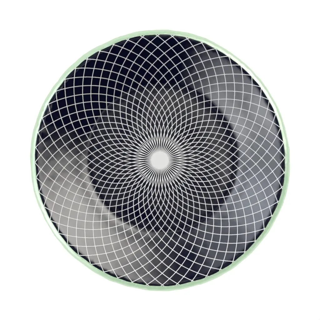 Bread Plate in Navy Onyx Blue - Bread & Butter - 3/4 View