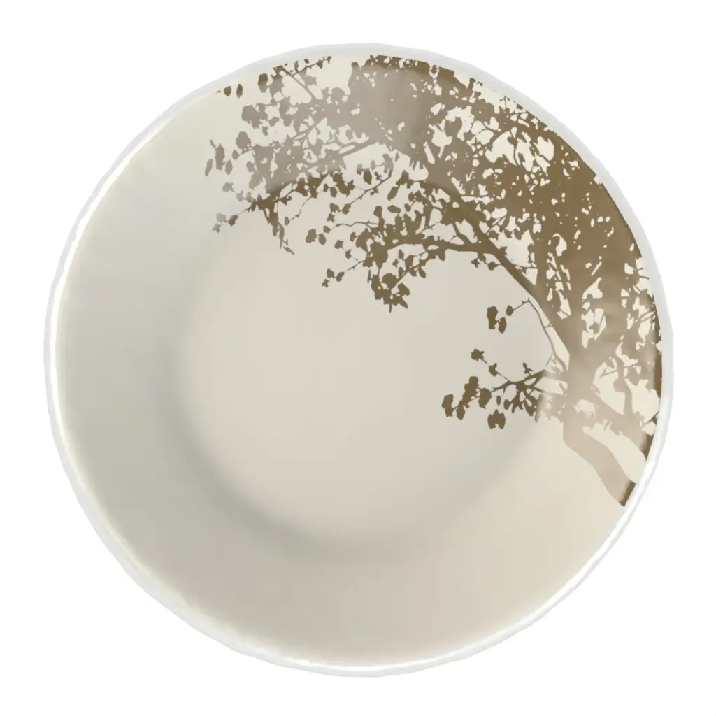 Bread Plate in Birch White - Bread & Butter - 3/4 View