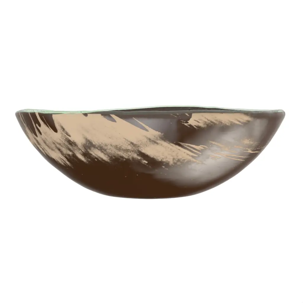 Buffet Bowl in Golden Brown - Buffet Serveware - 3/4 View