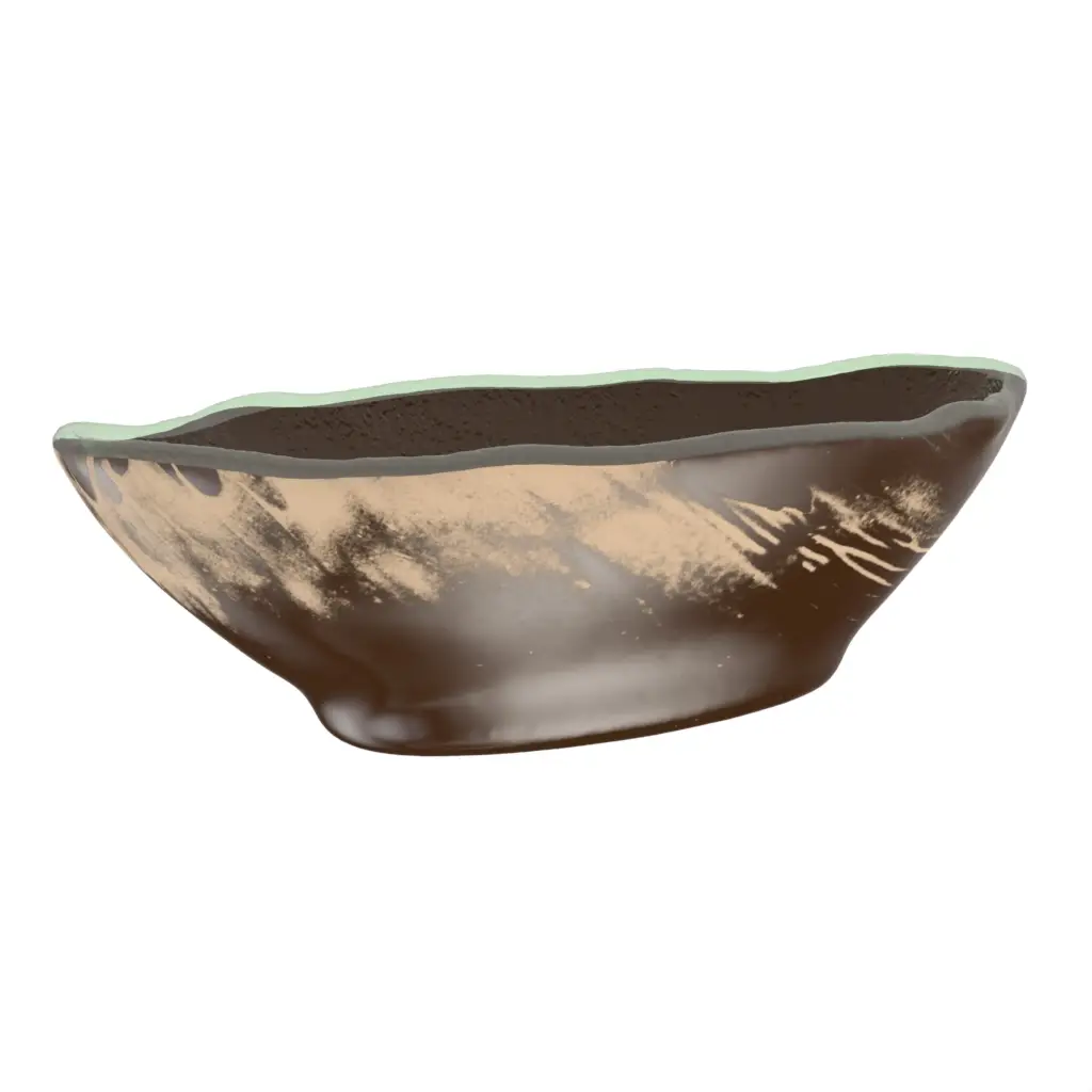 Buffet Bowl in Golden Brown - Buffet Serveware - 3/4 View