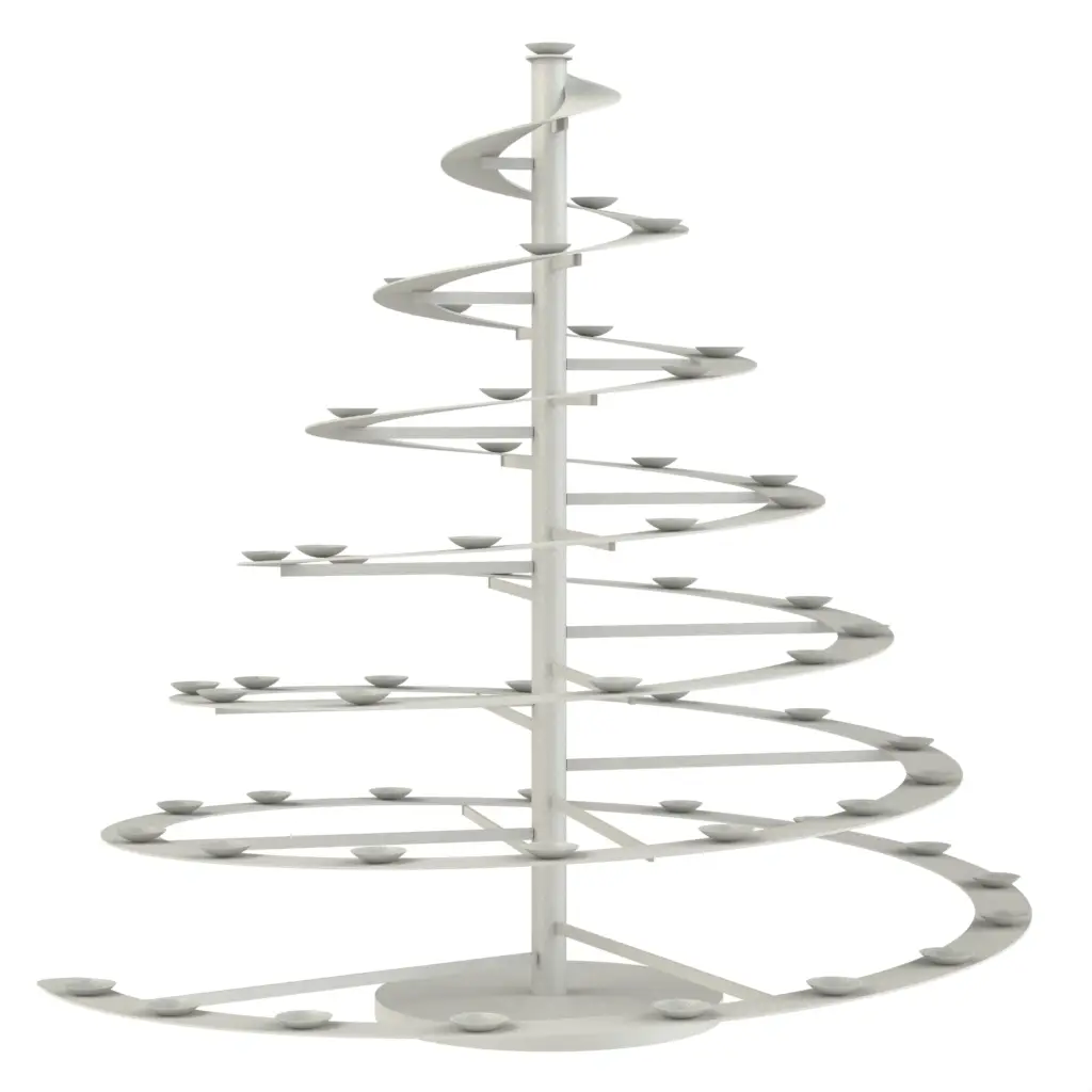 Buffet Display Stand in Grey - Buffet Risers Stands - 3/4 View