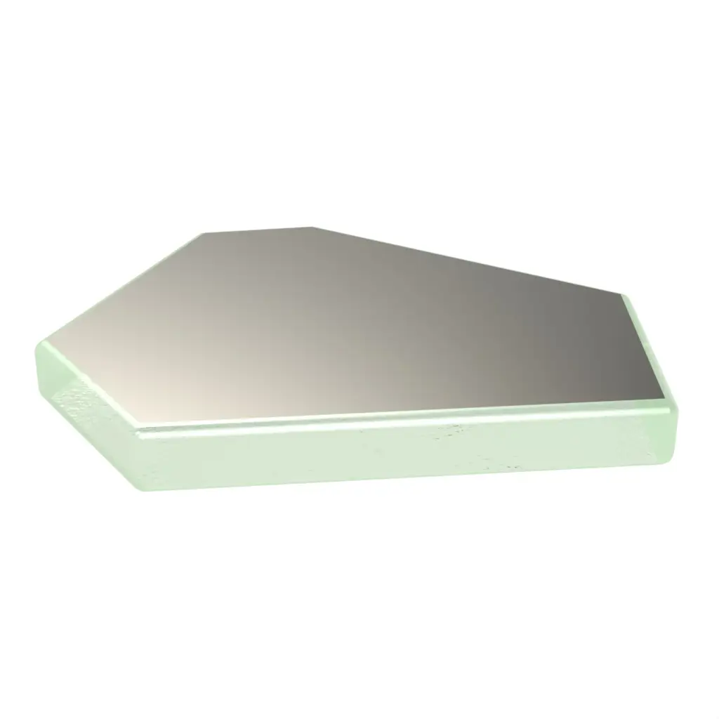 Butter Pat Dish in Platinum Silver - Bread & Butter - 3/4 View