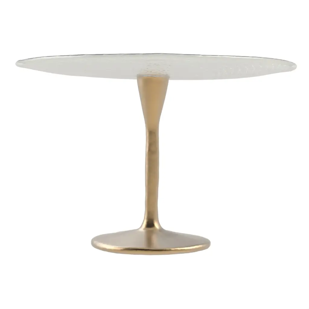 Cake Pedestal in Milk White - Cake Stands - 3/4 View