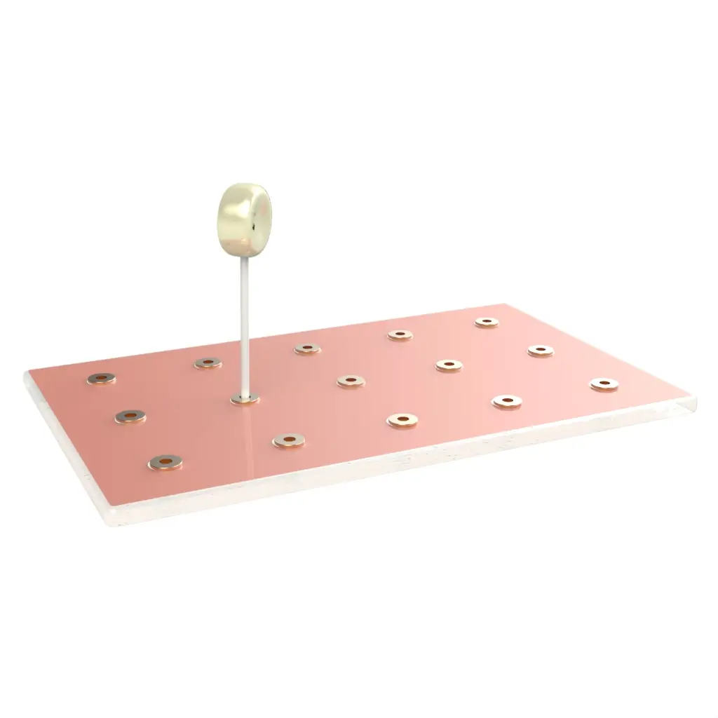 Cake Pop Holder in Light Salmon Pink - Afternoon Tea Ware - 3/4 View