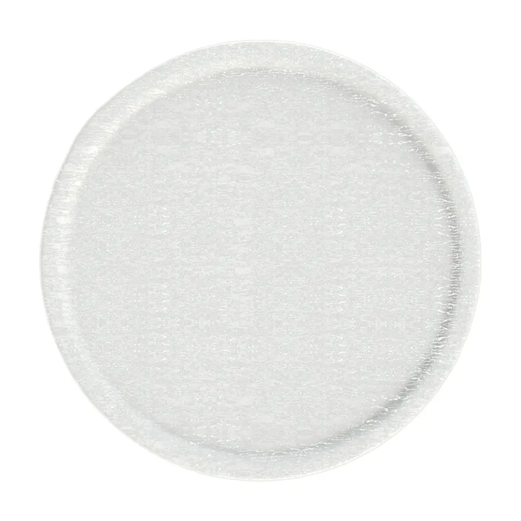 Canape Serving Platter in Milk White - Buffet Serveware - 3/4 View