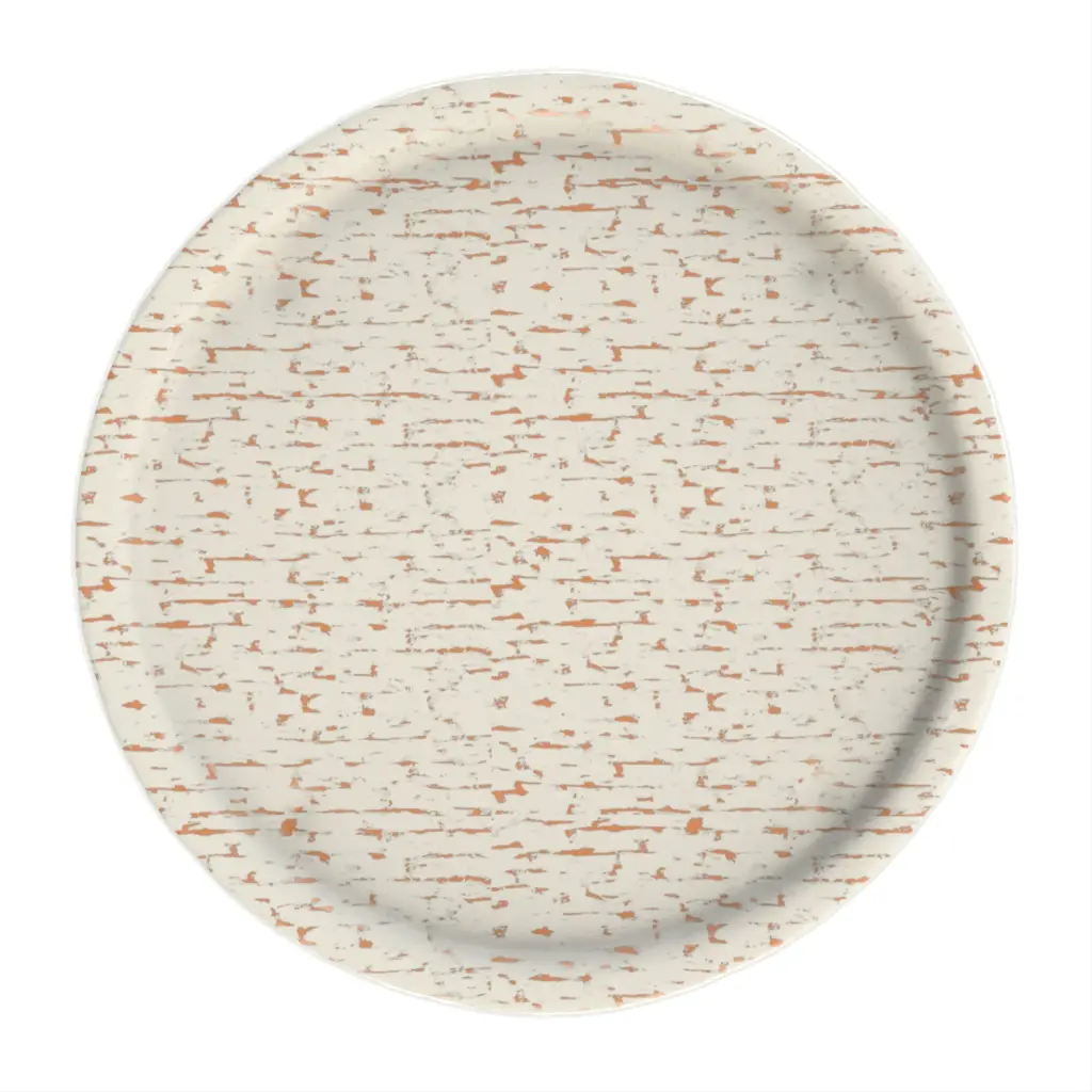 Canape Serving Tray in Birch White - Buffet Serveware - 3/4 View