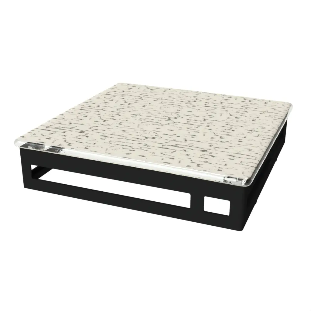 Canape Serving Tray in Birch White - Buffet Serveware - 3/4 View