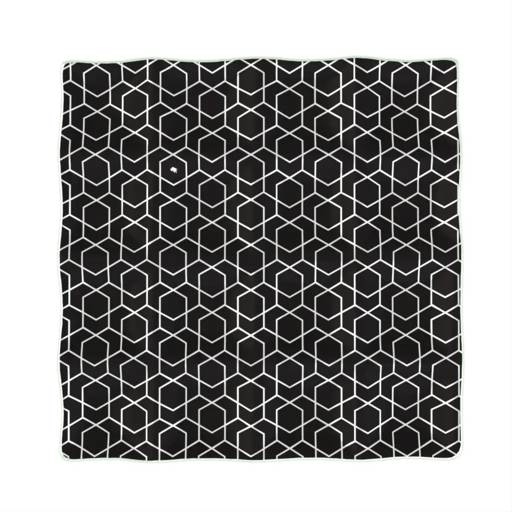 Canape Tray in Black - Catering Serveware - 3/4 View