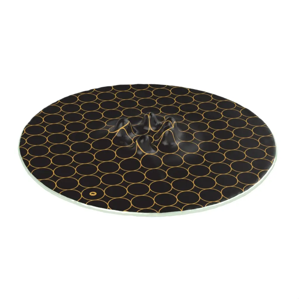 Canape Tray in Black - Catering Serveware - 3/4 View