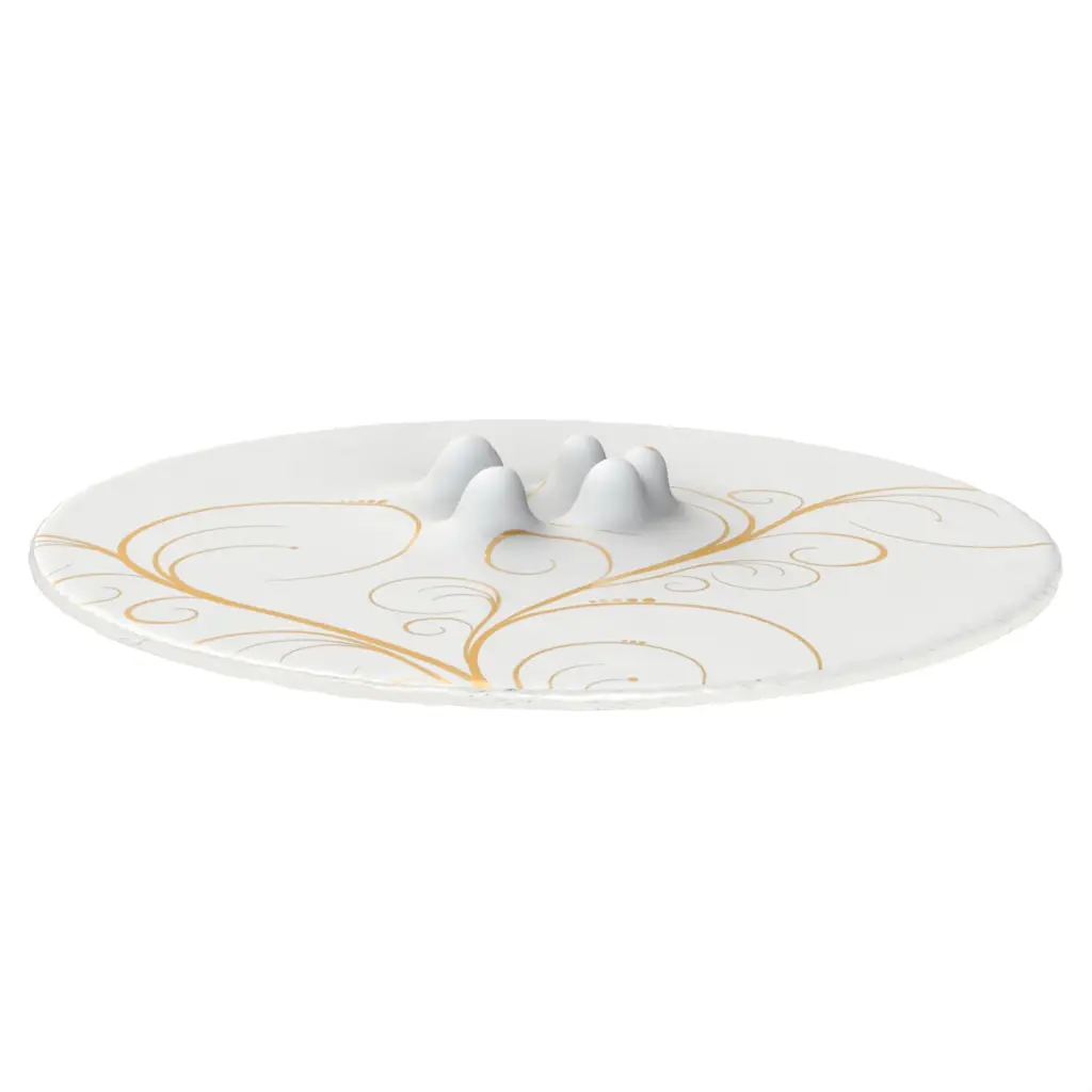 Canape Tray in Milk White - Catering Serveware - 3/4 View