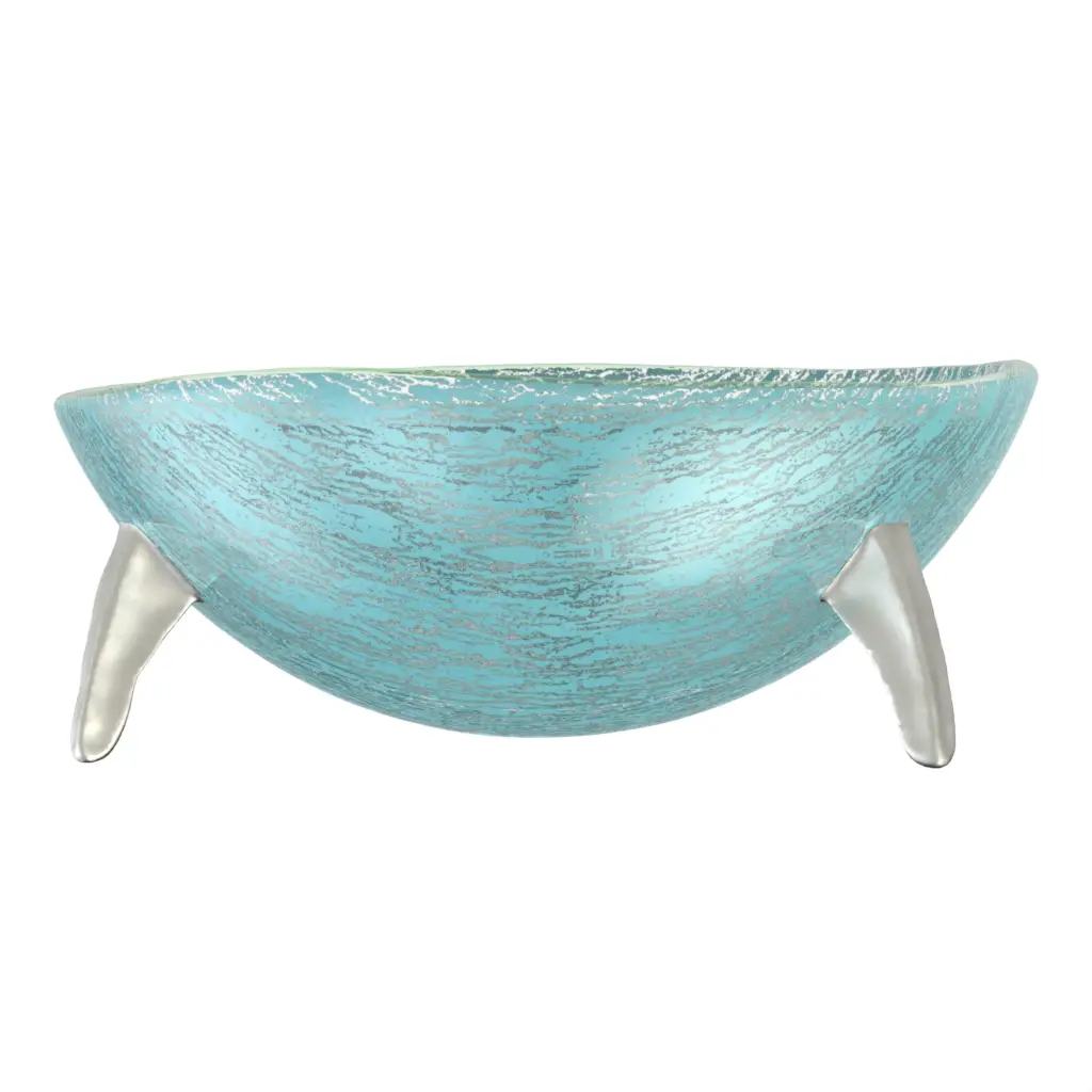 Caviar Bowl in Porcelain Blue - Specialty Dinnerware - 3/4 View