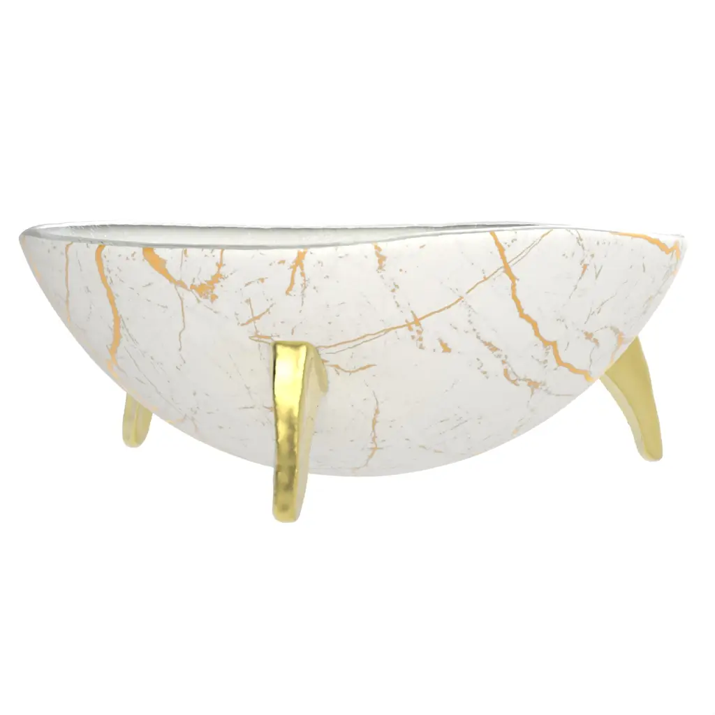 Caviar Bowl in Milk White - Specialty Dinnerware - 3/4 View
