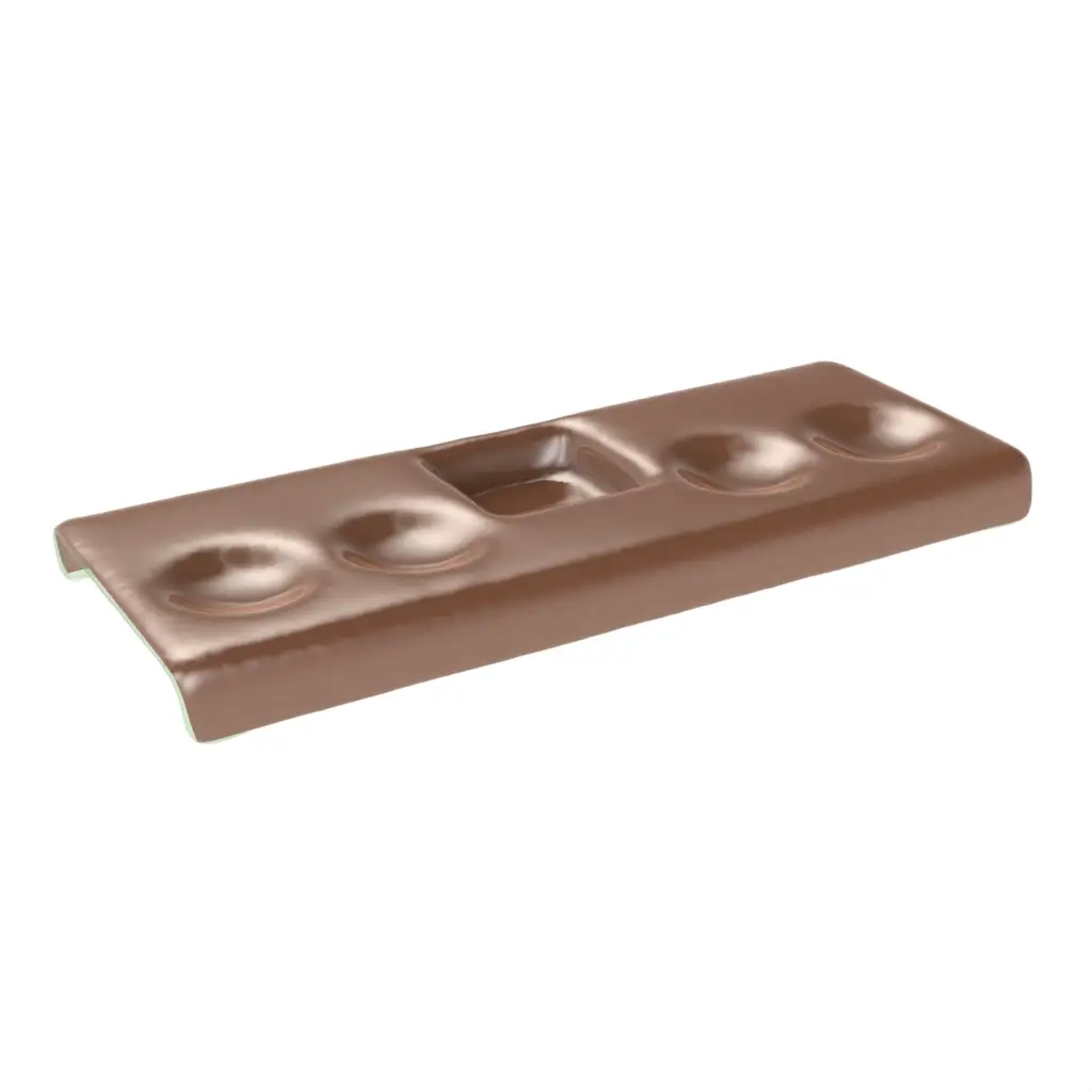 Caviar Server in Tobacco Brown - Specialty Dinnerware - 3/4 View