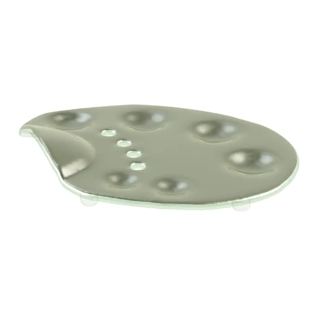 Caviar Server in Mint Green - Specialty Dinnerware - 3/4 View