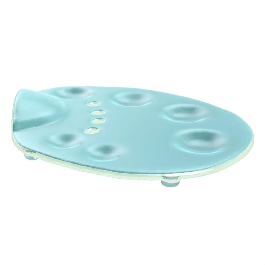 Caviar Tray in Porcelain Blue - Specialty Dinnerware - 3/4 View