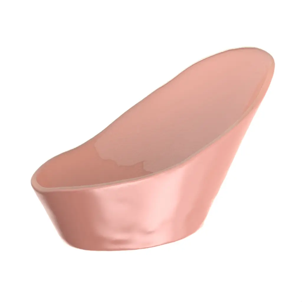 Champagne Ice Bucket in Light Salmon Pink - Bar Accessories - 3/4 View