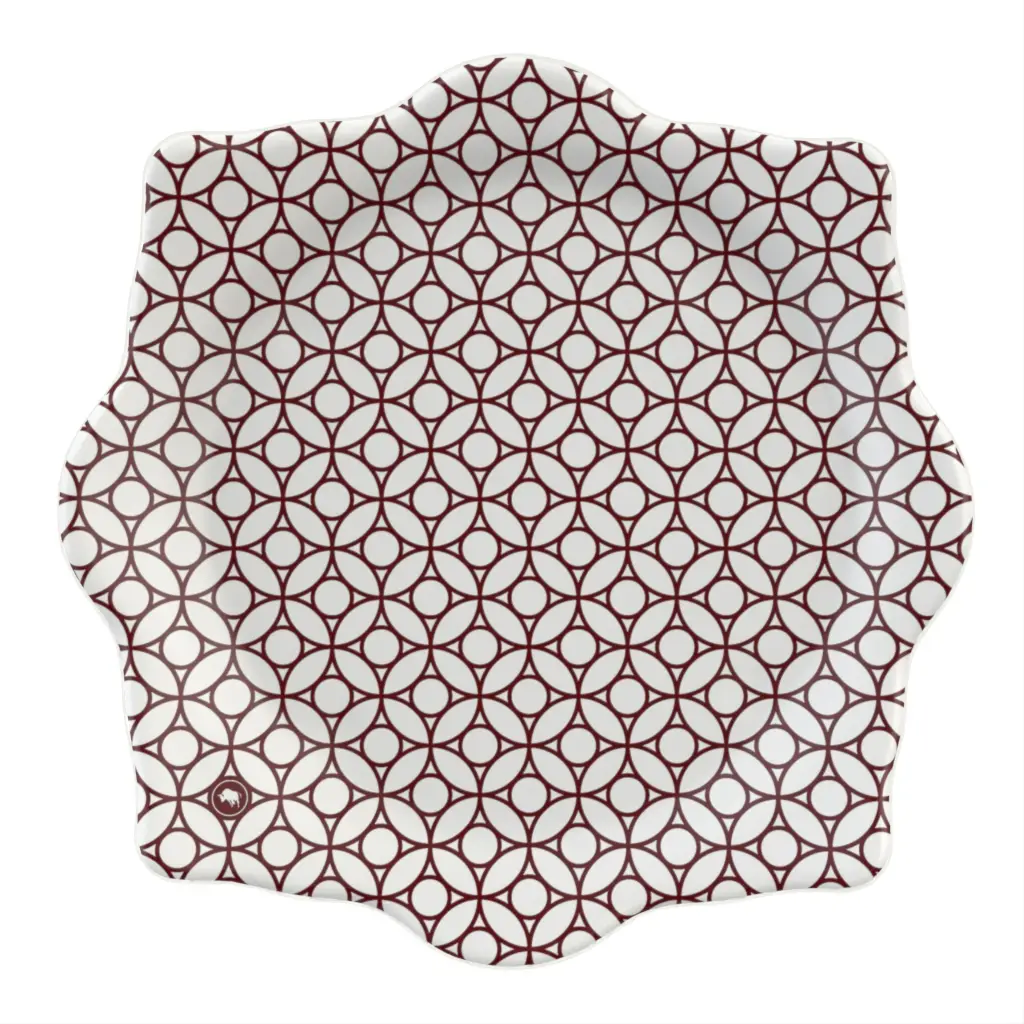 Charger Plate in Milk White - Fine Dining Tableware - 3/4 View