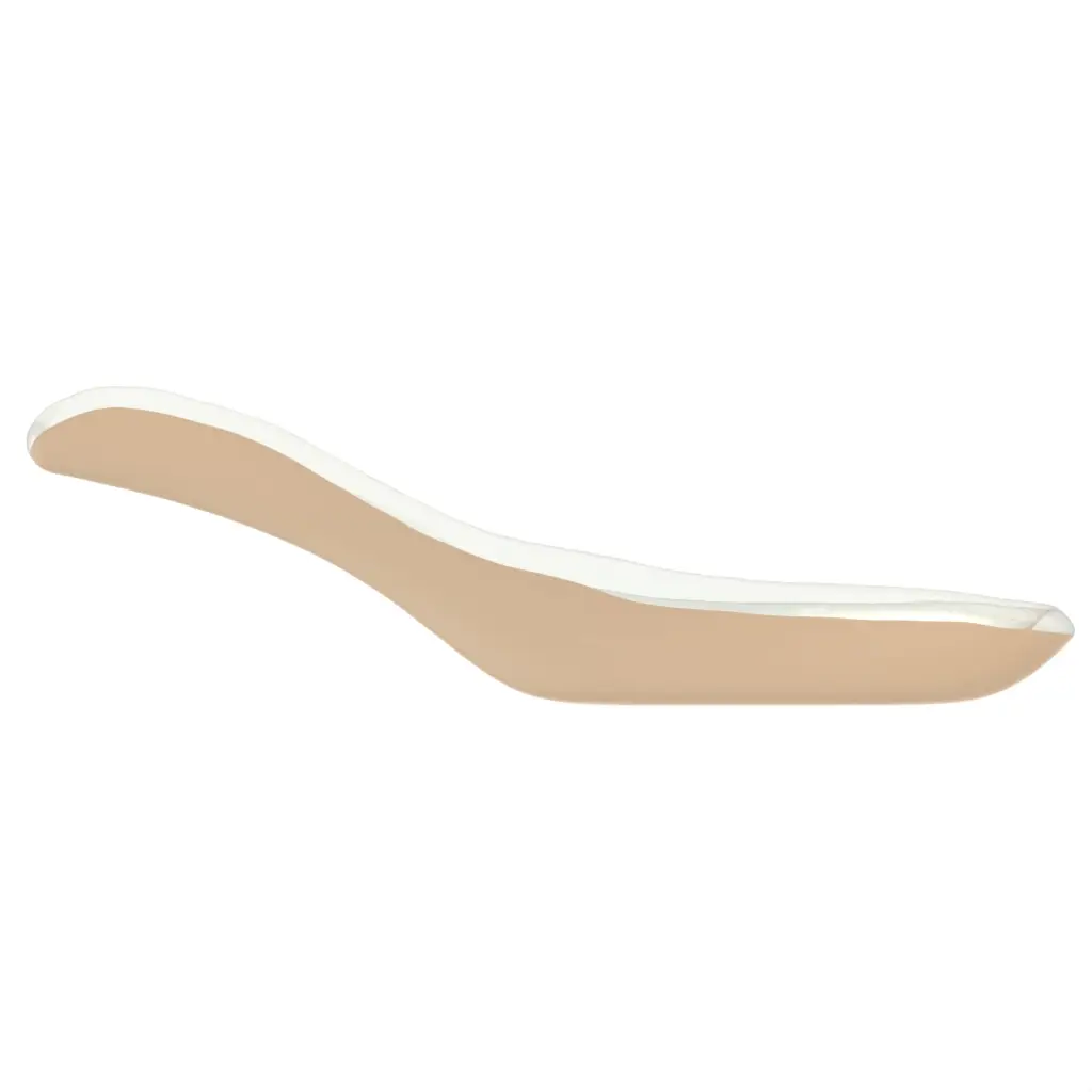 Chinese Spoon in Almond Beige - Fine Dining Tableware - 3/4 View