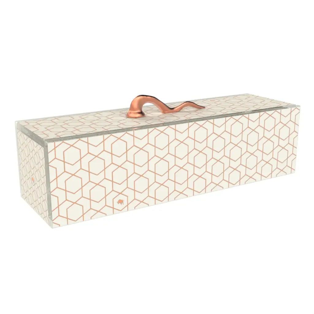 Cloche Food Cover in Birch White - Welcome Amenities - 3/4 View