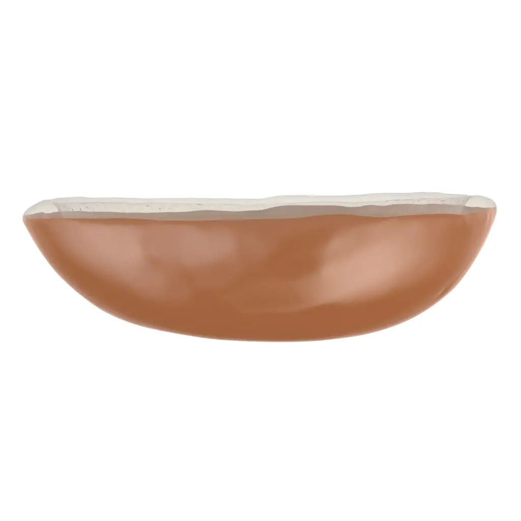 Condiment Bowl in Brown Copper - Restaurant Bowls - 3/4 View