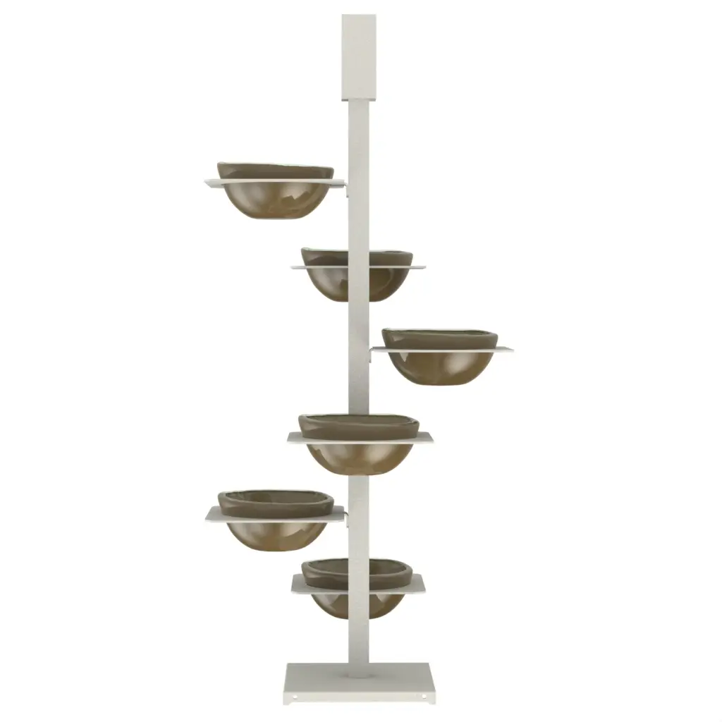 Condiment Serving Set in Olive Green - Snacks Serveware - 3/4 View